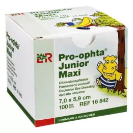 PRO-OPHTA Junior maksi kapama alçısı, 100 adet