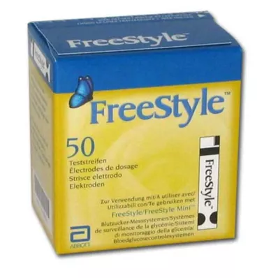 FREESTYLE Test şeritleri, 50 adet FREESTYLE Test şeritleri, 50 adet
