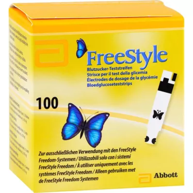 FREESTYLE Test şeritleri, 100 adet FREESTYLE Test şeritleri, 100 adet