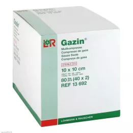 GAZIN Gazlı bez komp.10x10 cm steril 12 katlı, 40X2 adet