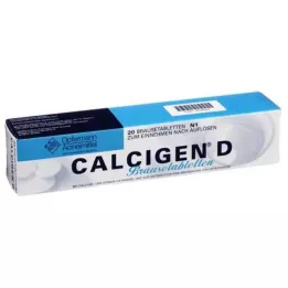 CALCIGEN D 600 mg/400 I.E. efervesan tablet, 20 adet