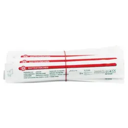 Pamuklu çubuklar ahşap 15 cm küçük başlı steril, 50x2 adet