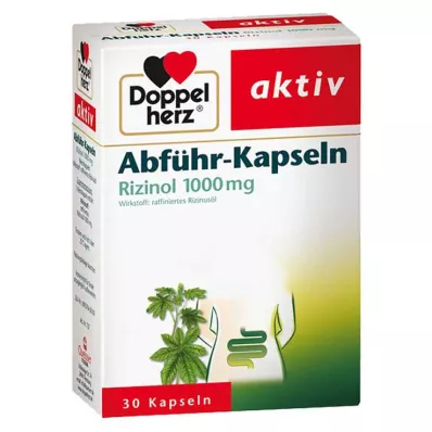DOPPELHERZ Müshil kapsülleri Rizinol 1.000 mg, 30 adet