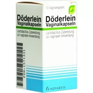 DÖDERLEIN Vajinal kapsüller, 10 adet DÖDERLEIN Vajinal kapsüller, 10 adet