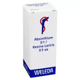 ABSINTHIUM D 1 Resina Laricis D 3 aa karışımı, 50 ml