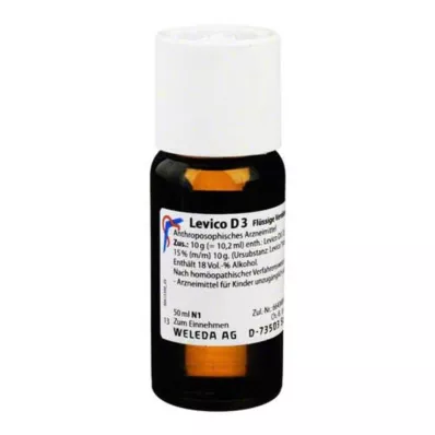 LEVICO D 3 Seyreltme, 50 ml LEVICO D 3 Seyreltme, 50 ml