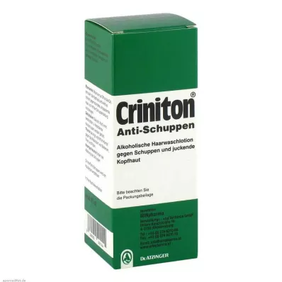 CRINITON Kepek Önleyici Solüsyon, 125 ml