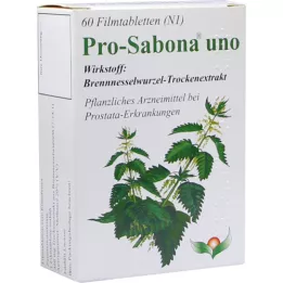 PRO SABONA uno film kaplı tabletler, 60 adet