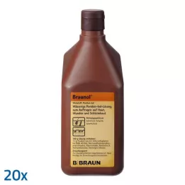 BRAUNOL Mukoza zarı antiseptiği, 20X100 ml
