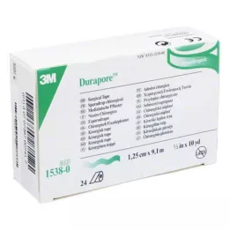 DURAPORE İpek sıva 1,25 cmx9,1 m rulo, 24 adet