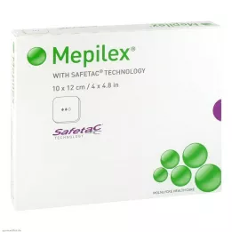 MEPILEX 10x12 cm köpük pansuman, 5 adet