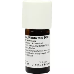ARNICA PLANTA toplam D 20 seyreltme, 20 ml