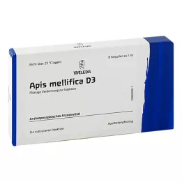 APIS MELLIFICA D 3 ampul, 8 adet