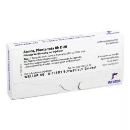 ARNICA PLANTA toplam Rh D 20 ampul, 8X1 ml
