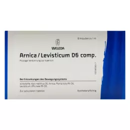 ARNICA/LEVISTICUM D 6 komp. ampul, 8X1 ml