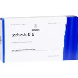 LACHESIS D 6 ampul, 8X1 ml