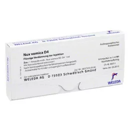 NUX VOMICA D 4 ampul, 8X1 ml
