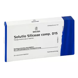 SOLUTIO SILICEAE bileşim D 15 ampul, 8X1 ml