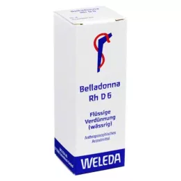 BELLADONNA PLANTA toplam Rh D 6 Seyreltme, 20 ml