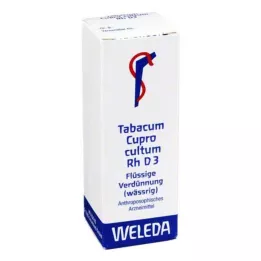 TABACUM CUPRO kültür Rh D 3 Seyreltme, 20 ml