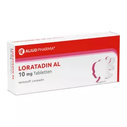 LORATADIN AL 10 mg tabletler, 50 adet