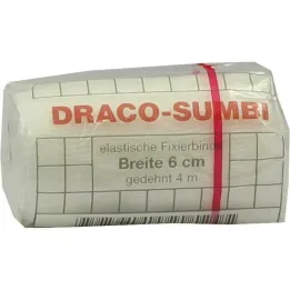 Dracosumbi sabitleme bandajı 6 cm x 4 m beyaz, 1 adet