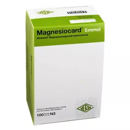 MAGNESIOCARD 5 mmol oral solüsyon tozu, 100 adet