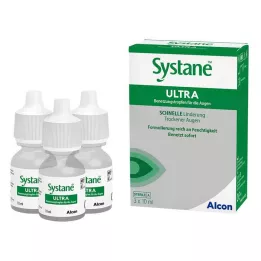 SYSTANE ULTRA Gözler için kayganlaştırıcı damla, 3X10 ml