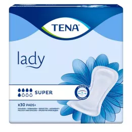 TENA LADY süper tabanlıklar, 30 adet
