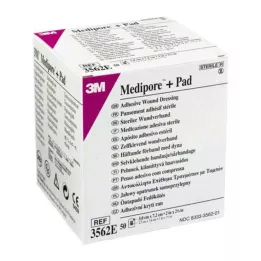 MEDIPORE Plus Pad 3562E steril yara örtüsü, 50 adet