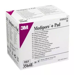 MEDIPORE Plus Pad 3564E steril yara örtüsü, 50 adet