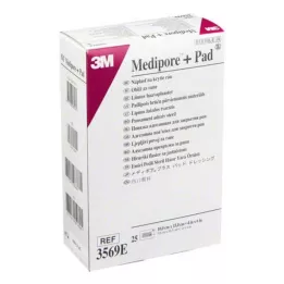 MEDIPORE Plus Pad 3569E steril yara pansumanı, 25 adet