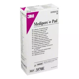 MEDIPORE Plus Pad 3570E steril yara pansumanı, 25 adet
