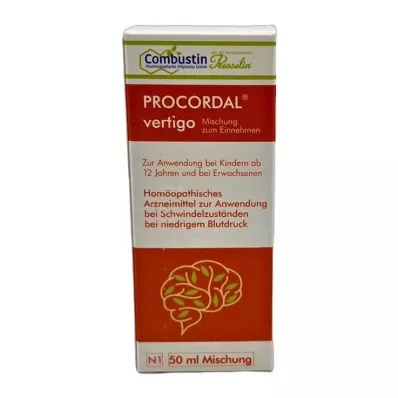 PROCORDAL vertigo karışımı, 50 ml PROCORDAL vertigo karışımı, 50 ml
