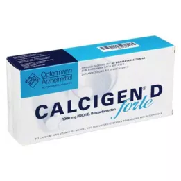 CALCIGEN D forte 1000 mg/880 I.E. efervesan tablet, 40 adet