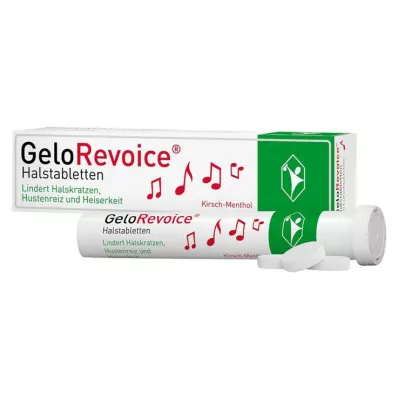 GELOREVOICE Boğaz pastilleri Kiraz-Menthol Lut.-Tab., 20 adet GELOREVOICE Boğaz pastilleri Kiraz-Menthol Lut.-Tab., 20 adet