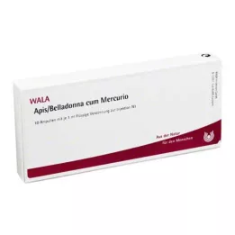 APIS BELLADONNA Mercurio ampulleri, 10X1 ml