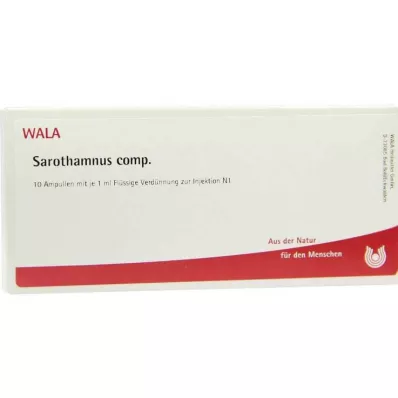 SAROTHAMNUS komp. ampuller, 10X1 ml SAROTHAMNUS komp. ampuller, 10X1 ml