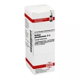 ACIDUM PHOSPHORICUM D 6 Seyreltme, 20 ml