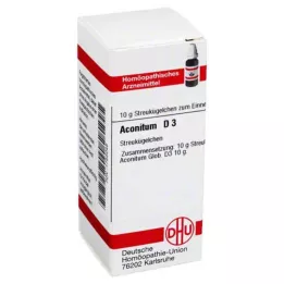 ACONITUM D 3 Globuli, 10 g