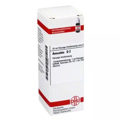 AESCULUS D 2 Seyreltme, 20 ml