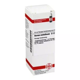AURUM METALLICUM D 12 Seyreltme, 20 ml