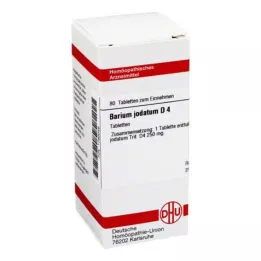 BARIUM JODATUM D 4 tablet, 80 adet