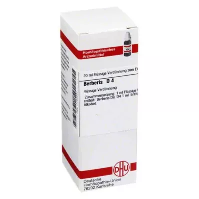 BERBERIS D 4 Seyreltme, 20 ml BERBERIS D 4 Seyreltme, 20 ml