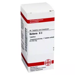BERBERIS D 3 tablet, 80 adet