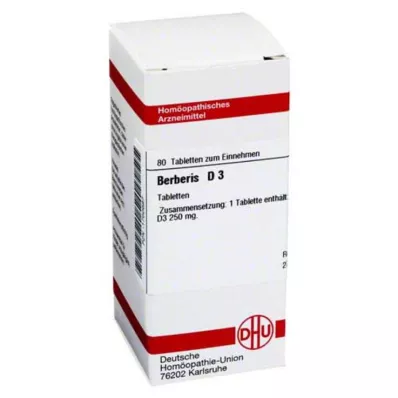 BERBERIS D 3 tablet, 80 adet BERBERIS D 3 tablet, 80 adet