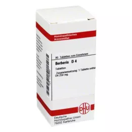 BERBERIS D 4 tablet, 80 adet