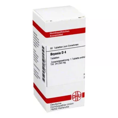 BRYONIA D 4 tablet, 80 adet BRYONIA D 4 tablet, 80 adet