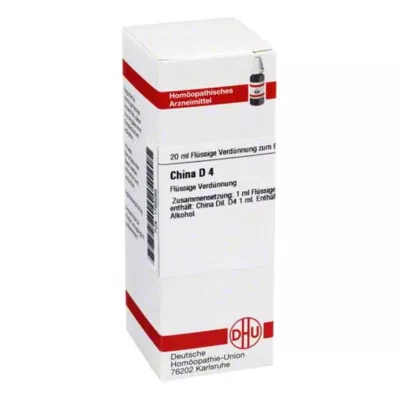 CHINA D 4 Seyreltme, 20 ml