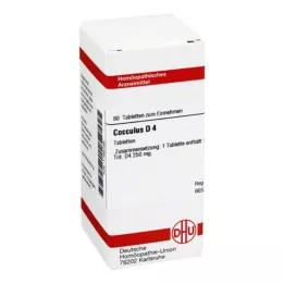 COCCULUS D 4 tablet, 80 adet
